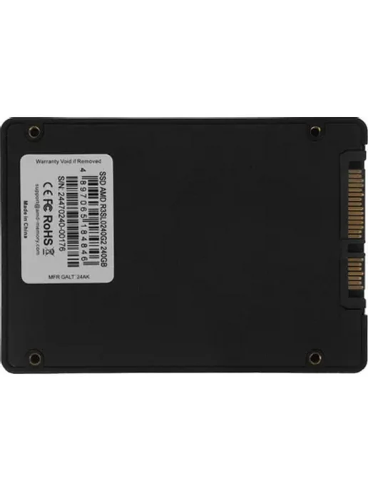 Внутренний диск SSD AMD 240GB Radeon R3 R3SL0240G2 SATA 2.5" 6Gb/s, 240 ГБ, фото 3