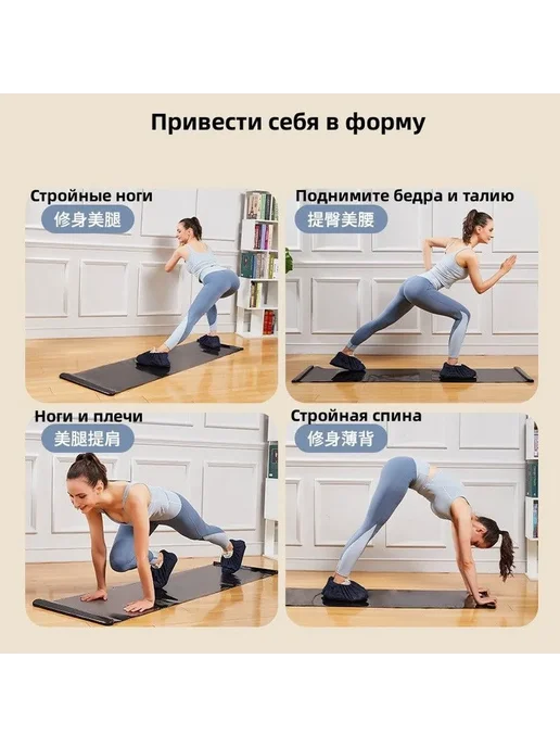 Степ платформа для фитнеса желтая, желтый, фото 4
