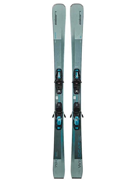 Elan Горные лыжи Wildcat 78 C SX+EL 90 GW, серый