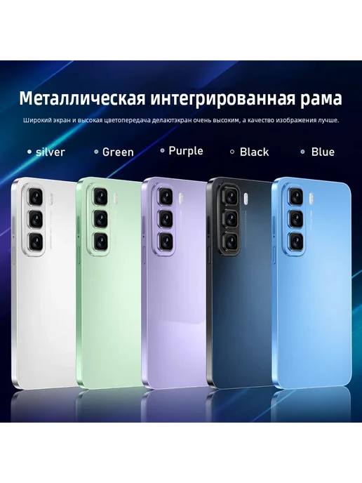 Смартфон YFQTXLW 1 8/512 ГБ, черный, фото 6
