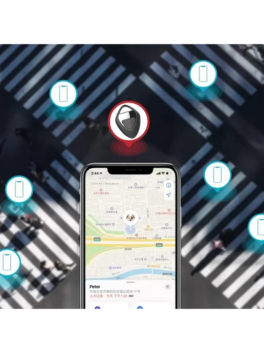 Антипотеря напоминатель BT для Apple Find My для детей и по, черный, фото 5