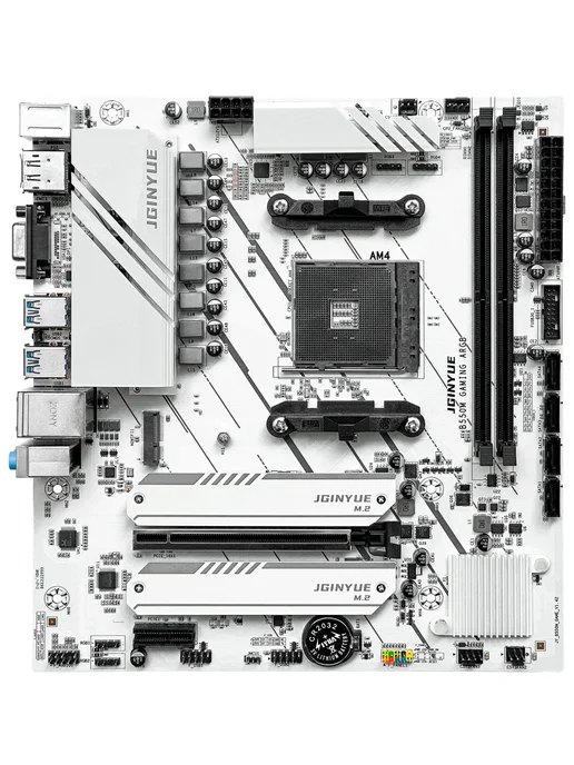 JGINYUE Материнская плата B550M AM4 Socket Поддержка процессоров AMD, вариант