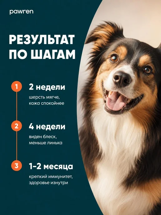 Pawren Лососевое масло для кошек и собак с витамином Е 500 мл, 250 мл, фото 3
