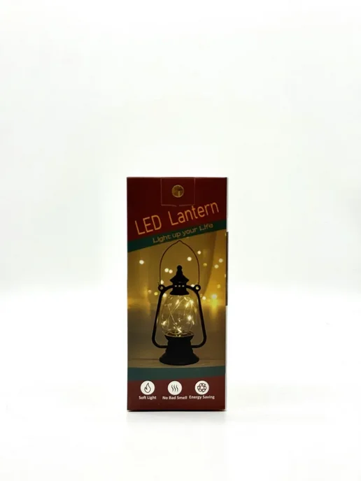 назы Декоративный LED фонарь со свечой теплый свет для дома, серый, фото 8