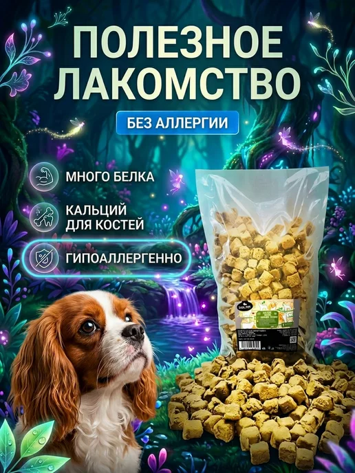 Dog-Pet Сырные кубики для дрессировки собак и кошек, 1 кг, 1 кг, фото 2