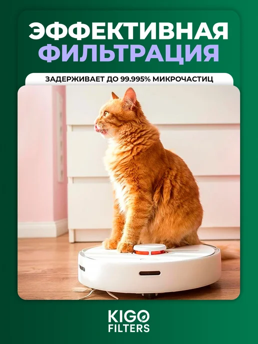 Фильтр на робот-пылесос Dreame L20 Ultra, L30 Ultra - 2 шт, 2 шт, фото 3