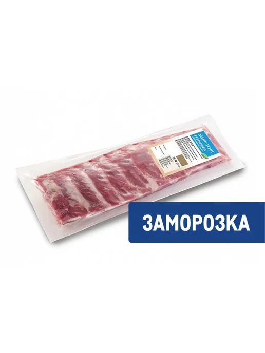 Мираторг Ребрышки свиные Деликатесные замороженные, ~600г, 600 г