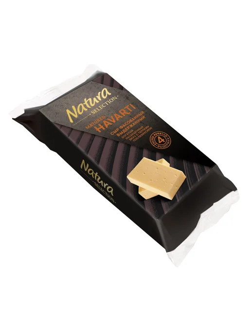 Natura Selection Сыр Matured Havarti выдержанный 45%, 200г, 200 г