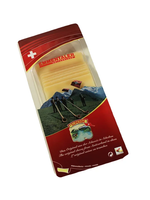 Le Superbe Сыр Emmentaler полутвердый нарезка 50%, 150г, 150 г