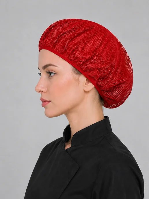 Kapslook Шапка поварская из сетки многоразовая, многоразовая, фото 2