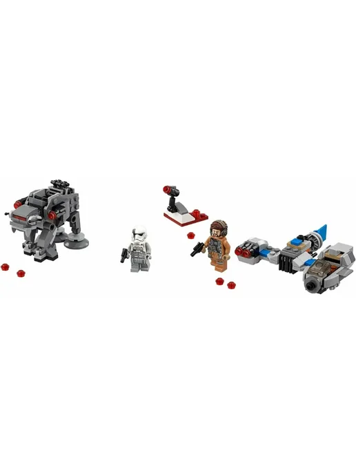 LEGO 75195 Бой пехотинцев Первого Ордена против спидера, серый, фото 4