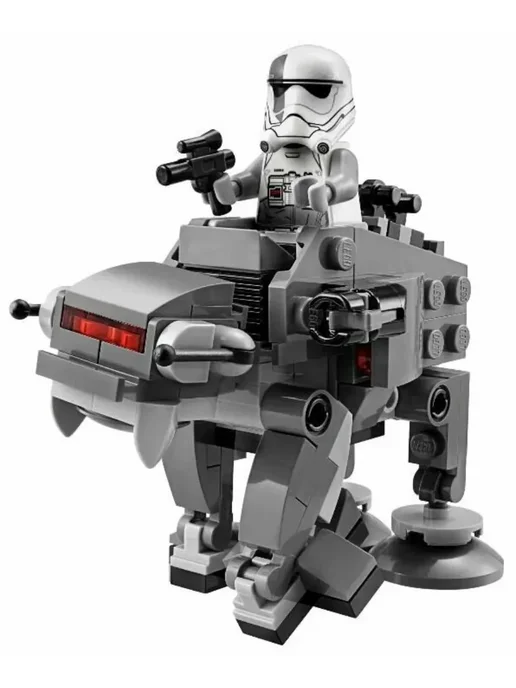 LEGO 75195 Бой пехотинцев Первого Ордена против спидера, серый, фото 6