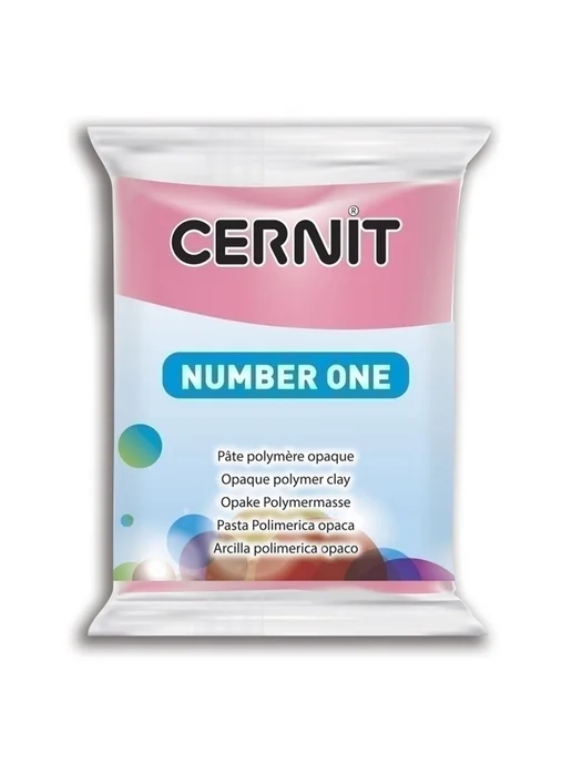 cernit Глина "Number One" #922 фуксия, 56гр, 56 г, фото 2