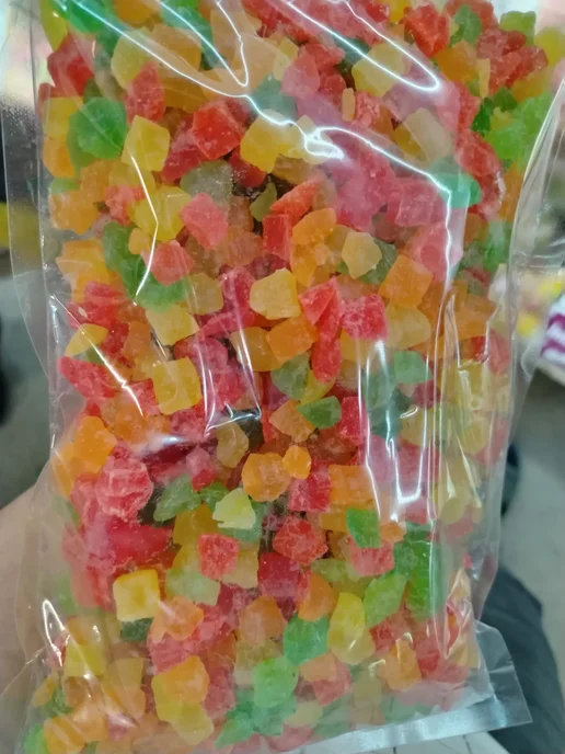 Цукати ананас кубики, вариант, фото 2
