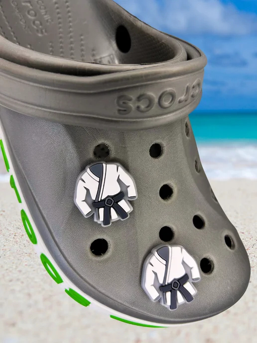Дзябитсы jibbitz на crocs Кимоно, черный, фото 7