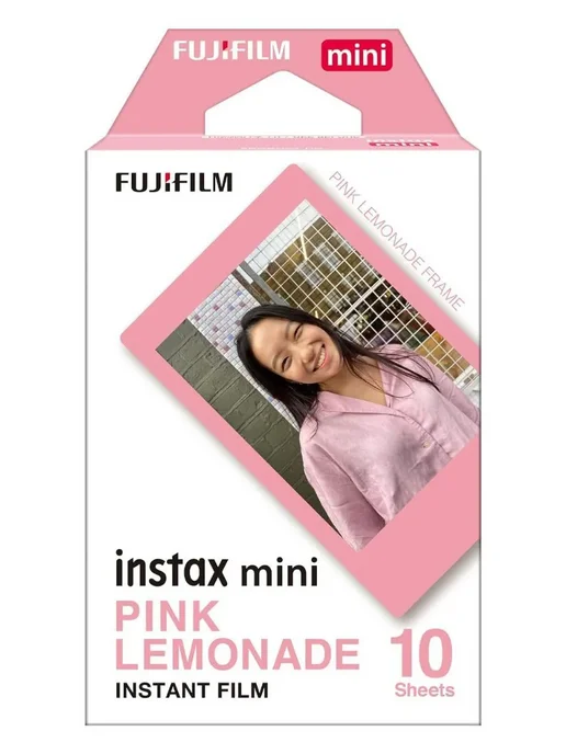 Картридж Colorfilm Instax Mini 10 pack Pink Lemonade, розовый, фото 2