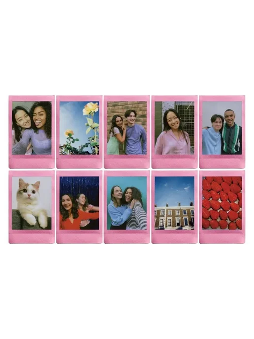 Картридж Colorfilm Instax Mini 10 pack Pink Lemonade, розовый, фото 3