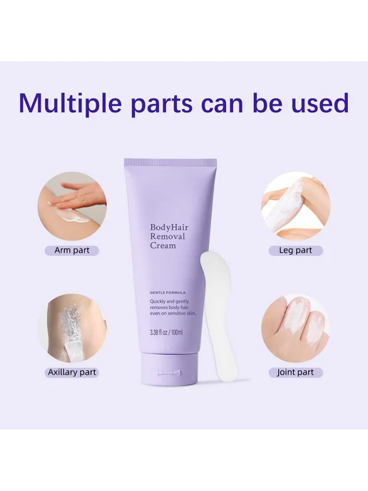 Крем для удаления волос Sensitive Skin Body Hair Removal Cre, вариант, фото 4