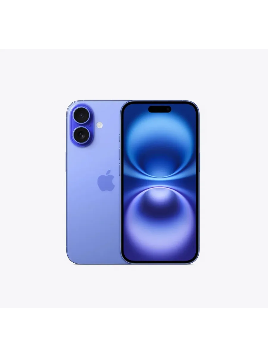 Apple iPhone 16 128 Ultramarine SIM+eSIM без Max и RuStore