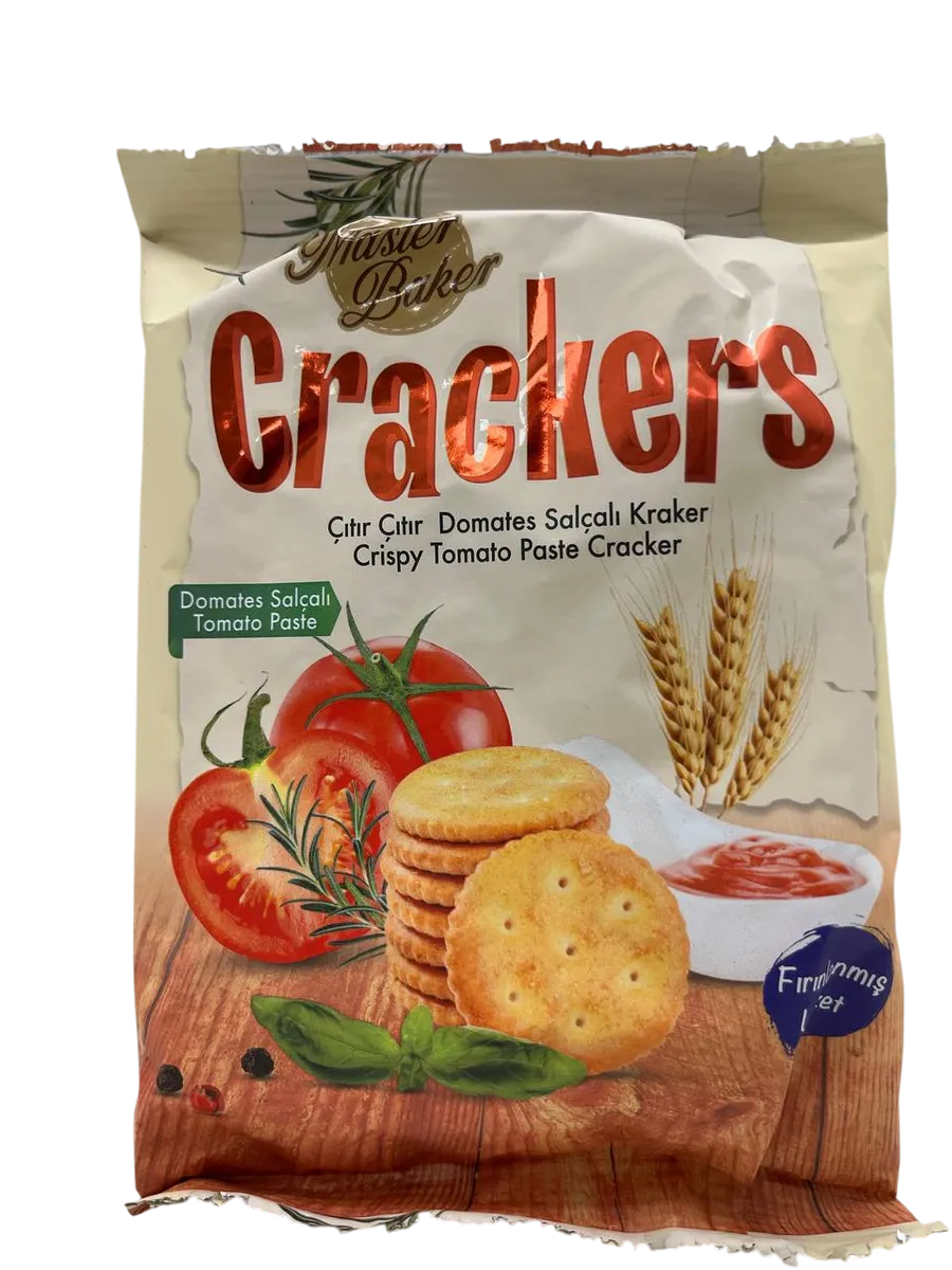 Печенье крекеры Crackers со специями и томатом, 2уп