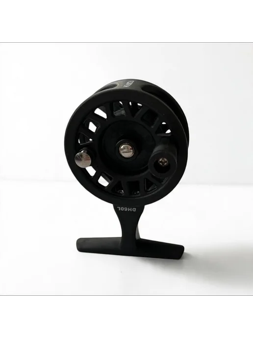 Катушка универсальная фрикционная KAIDA DH60L, черный, фото 5