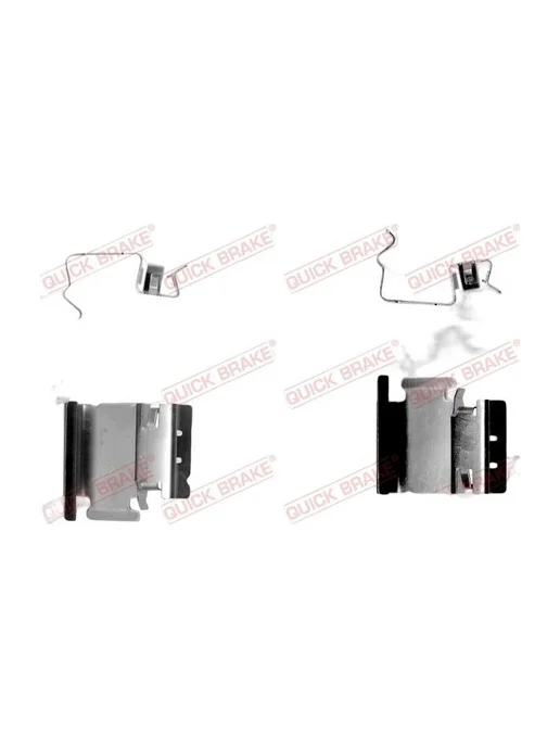 SEGMATIC Ремкомплект колодок тормозных SG700297, вариант
