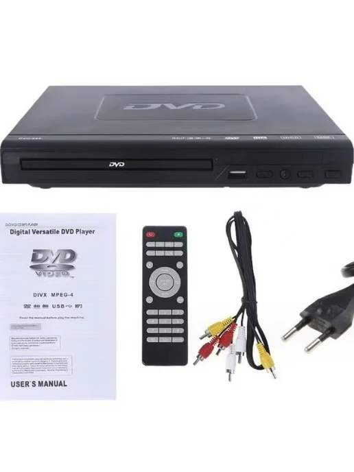 Черный 719 обычный DVD-плеер HD EVD для дома, детский, играе, DVD-225 новый полностью совместимый, фото 2