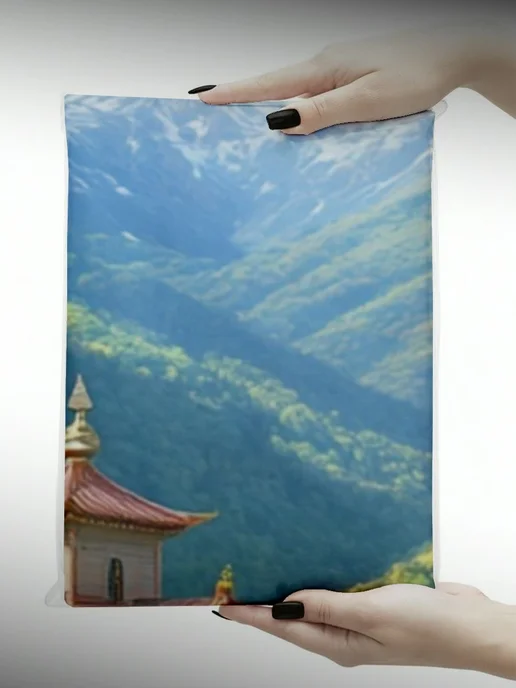 PrintyFull Панно тканевое 100x150 см буддийский храм, 150x100 см, фото 5