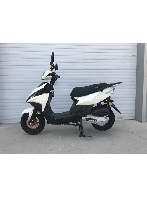 VMC Ventomatic Motus Company Скутер взрослый бензиновый двухместный VMC CORSA RS Т1500, белый, фото 3