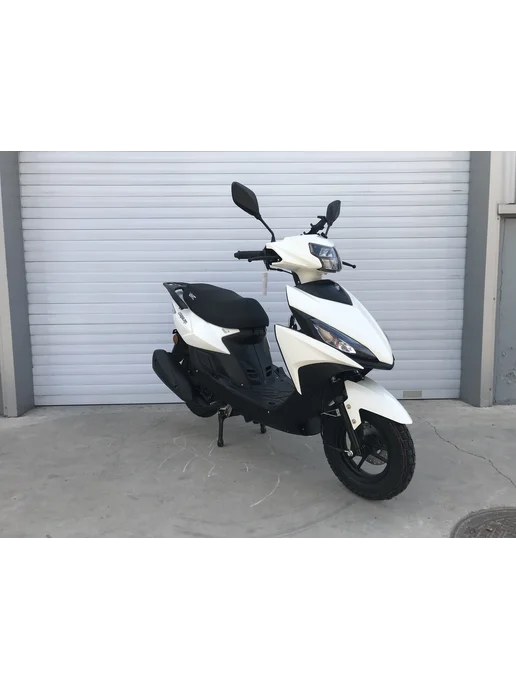 VMC Ventomatic Motus Company Скутер взрослый бензиновый двухместный VMC CORSA RS Т1500, белый, фото 4