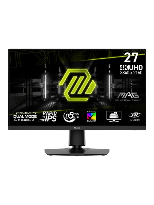 MSI Монитор MAG 272URDF E16 27 4K 320Hz Rapid IPS 0.5ms для игр, 3840x2160, фото 2