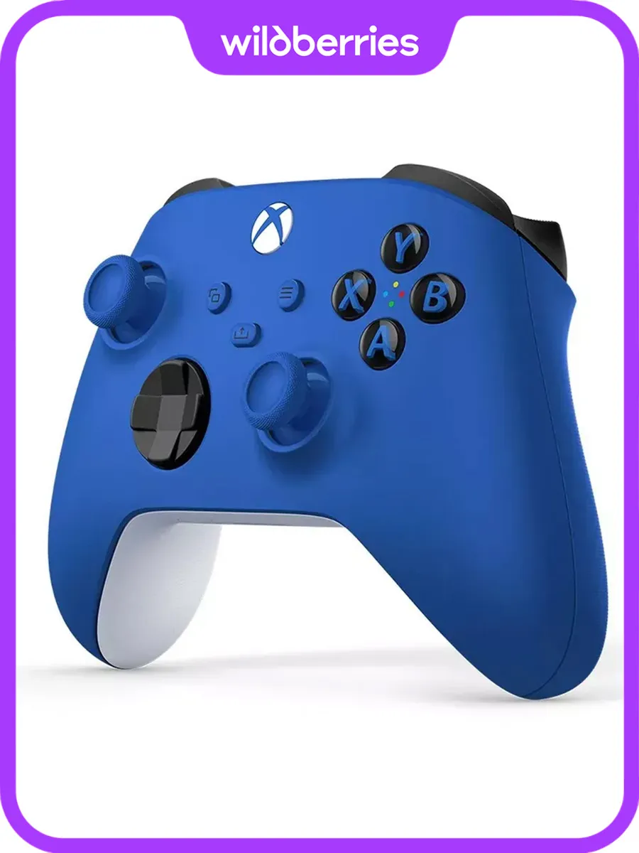 Беспроводной геймпад Xbox Shock Blue