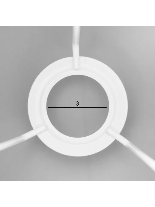 BayerLux Абажур для светильника Е14 конусный текстильный, вариант, фото 2