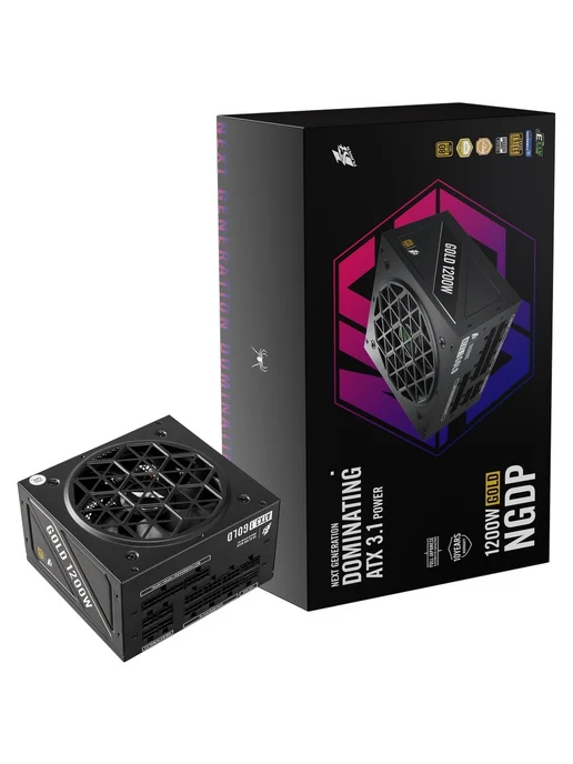 1stPlayer Блок питания NGDP 1200W, 80+Gold, ATX 3.1, 1200 Вт, фото 8