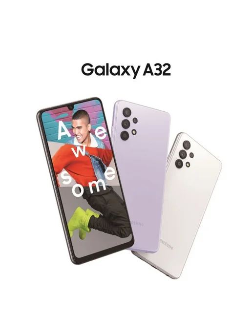 Смартфон Samsung Galaxg A32（4 4/128 ГБ, черный, фото 2