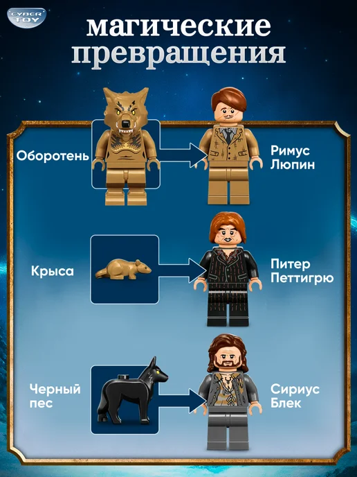 Cyber Toy Конструктор Визжащая Хижина и Гремучая Ива, черный, фото 2