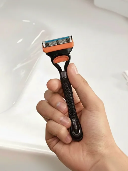 GILLETTE Гель для бритья мужской Fusion5 увлажняющий с какао, 200 мл, 5 шт, фото 7
