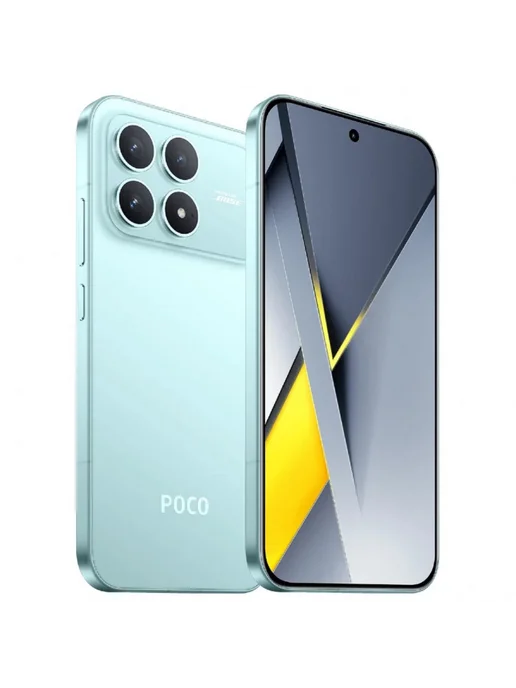 Смартфон Xiaomi Poco F 8 Pro 12/256 ГБ, голубой, фото 3