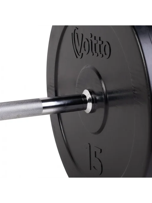 Voitto Набор дисков обрезиненных V-306 1 кг (4 шт), d 31, 20 кг, фото 2