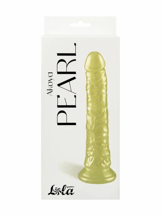 LOLA Перламутровый дилдо Akoya Pearl Золотистый (20, Ø 3 см), золотой