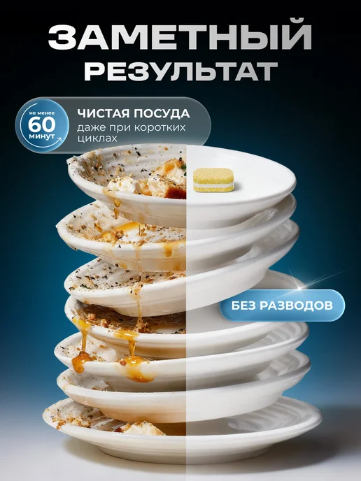 Smart Fox Таблетки для посудомоечной машины, 100 шт, 100 шт, фото 2