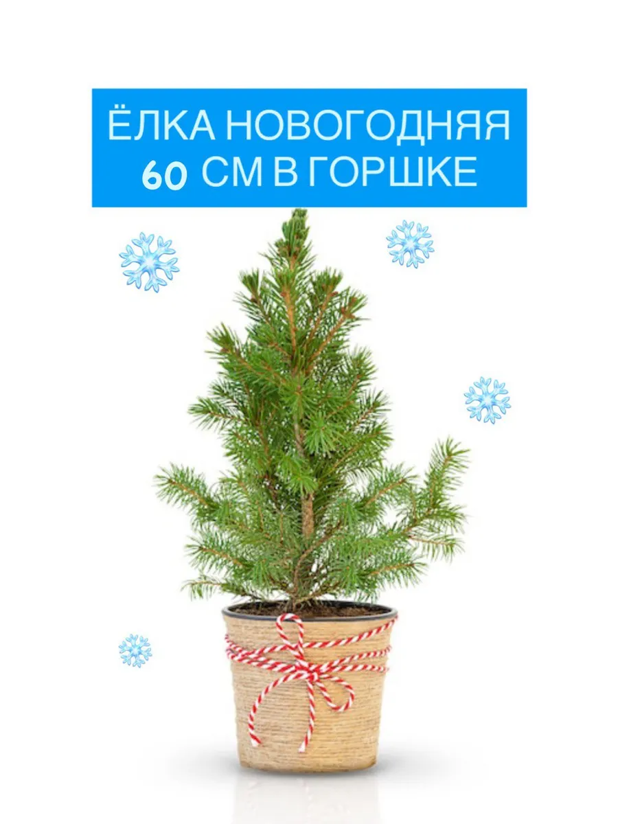 Елка маленькая 60см настольная для декора и украшения дома