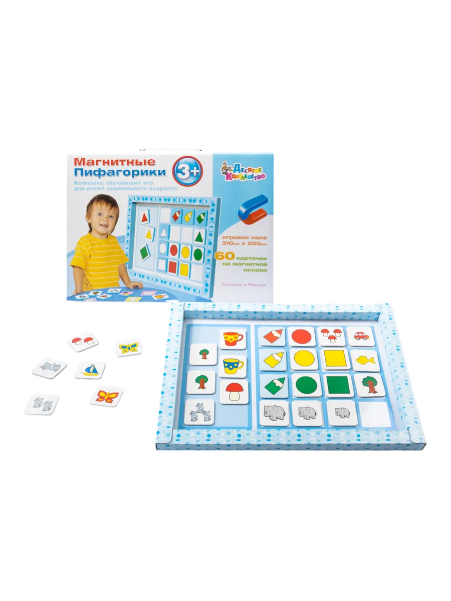Игра магнитная "Магнитные Пифагорики 3+" № 1