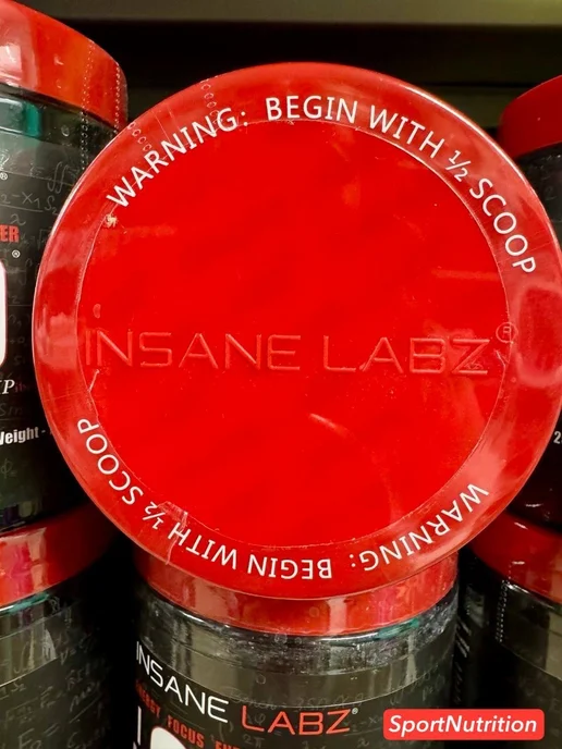 INSANE LABZ I Am God, 296 г, 25 порций, вкус «Яблоко», 296 г, фото 5