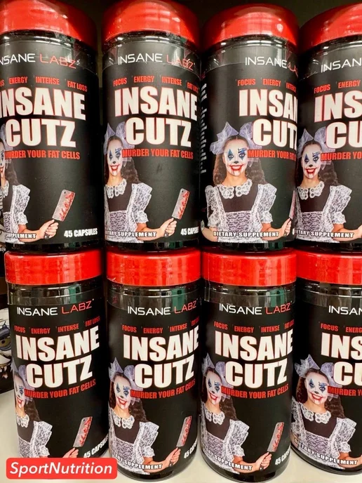 INSANE LABZ Insane Cutz, Термогенный жиросжигатель 45 капсул, вариант, фото 2