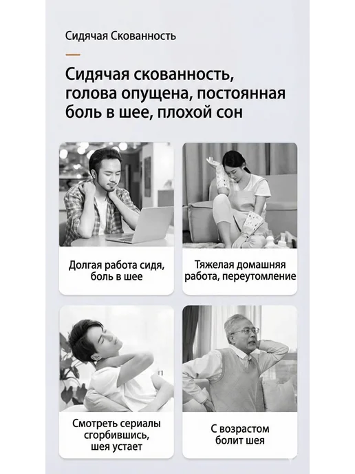 Ортопедическая подушка классической формы, белый, фото 2
