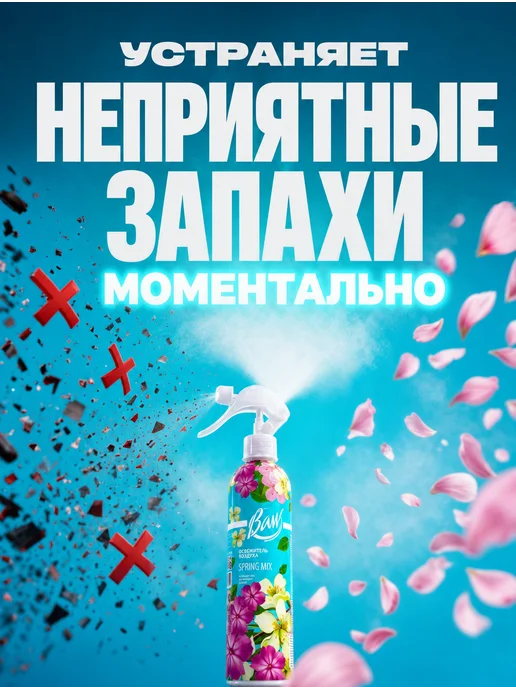 Освежитель воздуха Baw Spring Mix 400 мл, 400 мл, фото 4