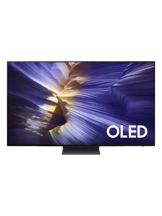 Samsung Телевизор OLED 55" QE55S90FAUXCE 4K Ultra HD Smart TV, черный, фото 3