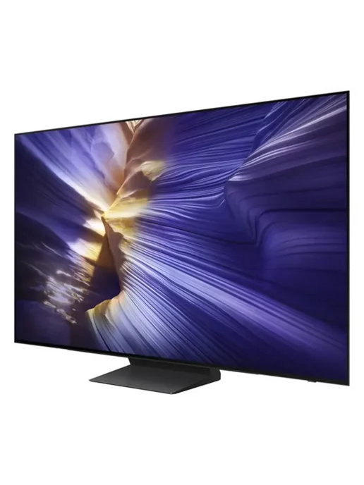 Samsung Телевизор OLED 55" QE55S90FAUXCE 4K Ultra HD Smart TV, черный, фото 4
