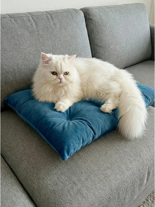 Bulagina Лежанка для кошек и собак, синий, фото 7
